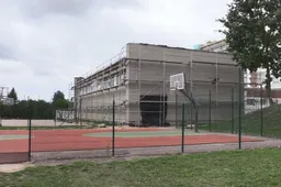 Daugų gimnazijoje atnaujinama sporto salė