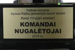 Gimnazijų salės futbolo aikštelėje stipriausi – jotvingiai