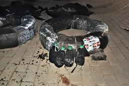 Iš Nemuno ištrauktos „prifarširuotos“ padangos