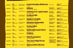 12-asis tarptautinis teatrų festivalis „Com·media“: vaikų programa „Com·@“