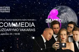 Nuo jaunaties iki delčios: festivalio COM·MEDIA uždarymas artėja