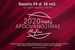 Alytaus miesto metų apdovanojimai – daugiau nei dešimčiai nusipelniusių