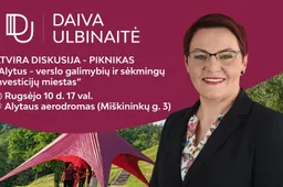 Alytus – verslo galimybių ir sėkmingų investicijų miestas