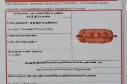 Rubrika “Nekokybiški produktai”: „Rimi Lietuva” paskelbė apie „Daktariška Premium” virtos dešros pašalinimą iš rinkos