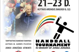 J. Jonuškos atminimo turnyre Alytaus arenoje susitiks komandos iš Baltijos šalių