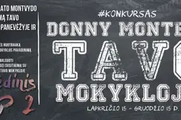 Kurią Alytaus mokyklą aplankys Donatas Montvydas?