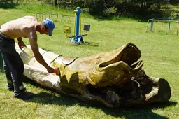 Menininkų darbai papuošė Nemunaitį, čia pradedamos teikti lėtojo turizmo paslaugos