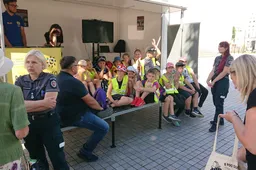 Aikštėje veikė mobilus infotaškas