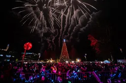 Žvaigždžių ūku sužėrėję Druskininkai pradėjo gražiausių metų švenčių laukimą