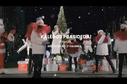 Kalėdų metas Alytuje prasidėjo