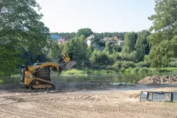 Pradėti dviračių ir pėsčiųjų tako palei Nemuną įrengimo darbai