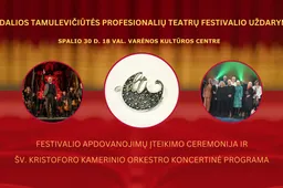 Skelbiami Dalios Tamulevičiūtės profesionalių teatrų festivalio 2023 metų nominantai