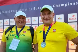Europos čempionate – dar vienas alytiškio paralimpiečio medalis