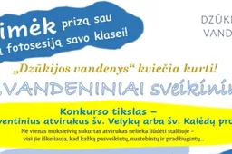 Kurti atvirukus kviečia konkursas „Vandeniniai sveikinimai“