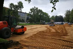 Naujoji automobilių aikštelė prie ligoninės bus įrengta iki rugsėjo 1 dienos