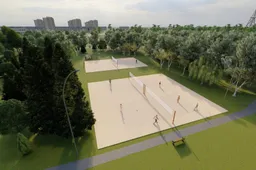 Paplūdimio tinklinis atgimsta Alytuje: Jaunimo parke bus 3 aikštelės