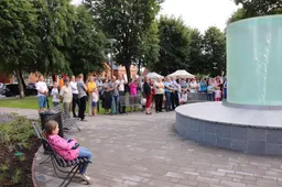 Naujasis fontanas Butrimonyse pilnai veiks liepą