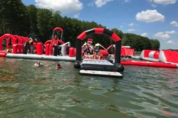 Daugų saloje - vandens batutų parko atidarymas