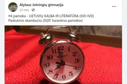 Virtualus paskutinis skambutis nuskambės daugiau nei 700 abiturientų