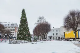 Nušvisiantys kalėdiniai Alytaus žiburiai – ir gyvai, ir tiesioginėje transliacijoje