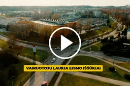 Laukia dar vienas kantrybės iššūkis: Alytuje planuojamas naujas žiedas