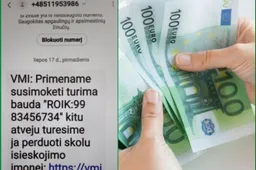 Paspaudė žinutėje pateiktą nuorodą – neteko pinigų