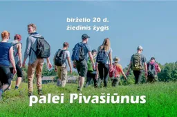 Artėjant Joninėms – žygis Pivašiūnuose