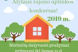 Alytaus rajone bus renkama gražiausia aplinka