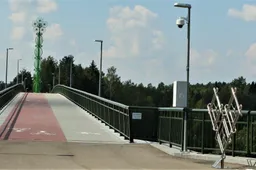 Roželių širdis - ant naujausio Alytaus tilto