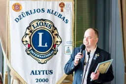 Alytiškis išrinktas į pasaulyje didžiausio labdaros klubo Lietuvos valdybą