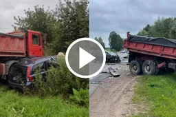 Avarija prie Alytaus: sunkvežimis slidžiame kelyje daužėsi į kelis automobilius, vienas vairuotojas sužalotas