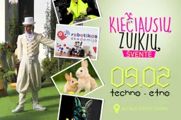 Kiečiausi zuikiai rinksis į etno-techno šventę!