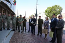 Atidarytos Alytaus regiono karo prievolės ir komplektavimo skyriaus patalpos