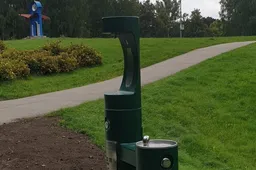 Geriamojo vandens fontanėliai Alytuje džiugina alytiškius ir skatina tausoti gamtą