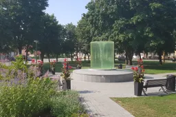 Butrimonių fontanas vėl veikia