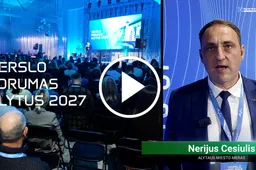 Verslo forume „Alytus 2027“ – ambicinga miesto plėtros vizija