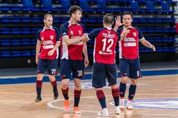Dainaviškiai salės futbolininkai laimėjo dar vieną pergalę Jonavos arenoje