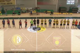 Metus DFK „Dainava“ salės futbolininkai baigė pergale