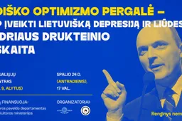 G. Drukteinio paskaita „Žydiško optimizmo pergalė – kaip įveikti lietuvišką depresiją ir liūdesį“