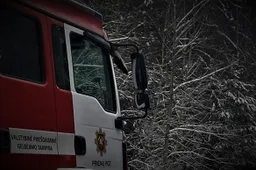 Gaisravietėje – stipriai apdegęs nežinomos tapatybės, amžiaus ir lyties žmogus