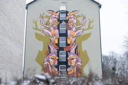 Ant vieno iš pirmųjų daugiabučių Alytuje – spalvų ir gamtos žaismas