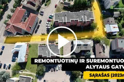 Alytuje numatoma sutvarkyti dar daugiau gatvių