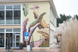 Dzūkijos sostinėje – dar viena nuotaikinga siena