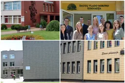 Tūkstantmečio mokyklų vardas rajone – keturioms gimnazijoms