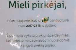 „Iki“ Alytuje uždaro parduotuvę „Žuvinte“