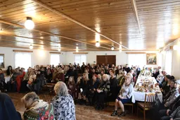 Rumboniškiai ne tik meldėsi, bet ir šventė