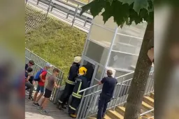 Įstrigusius vaikus Alytuje pastebėjo greitosios pagalbos darbuotojai