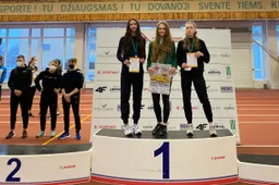 Bėgikė iš Alytaus distanciją įveikė sidabriniu laiku