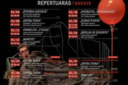 Alytaus miesto teatras  pristato sausio mėnesio repertuarą