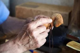 Meistras ir senieji jo sukurti žaislai – muziejuje